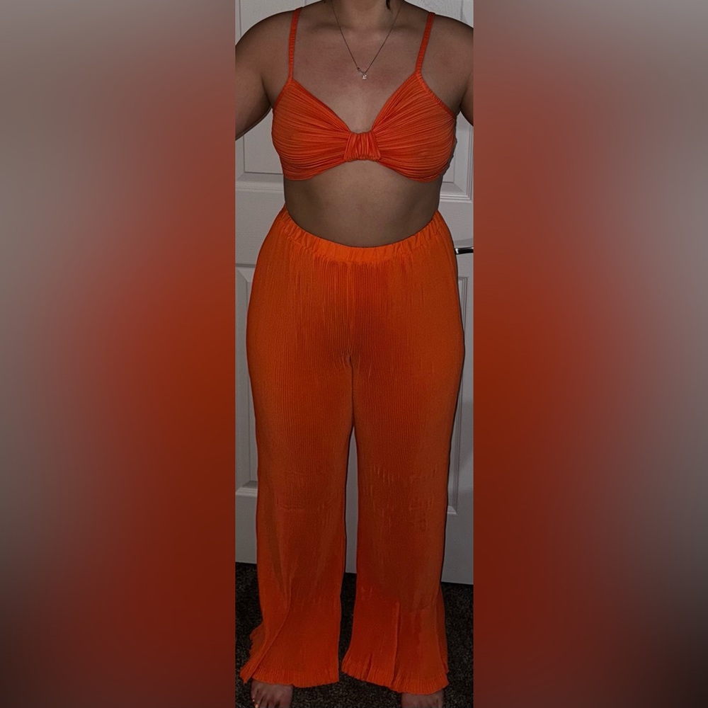 Orange 2 Piece Set